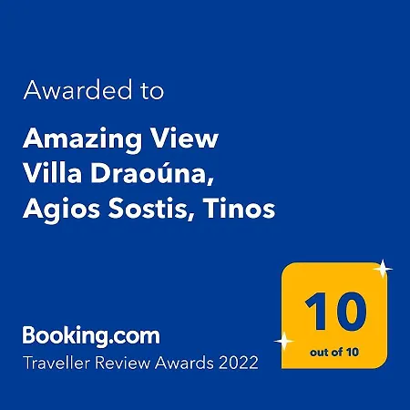 Villa Amazing View Draoúna, Agios Sostis, Tinos